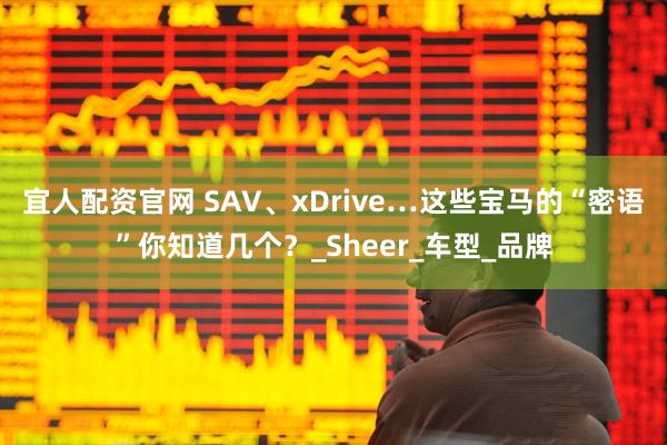 宜人配资官网 SAV、xDrive…这些宝马的“密语”你知道几个？_Sheer_车型_品牌